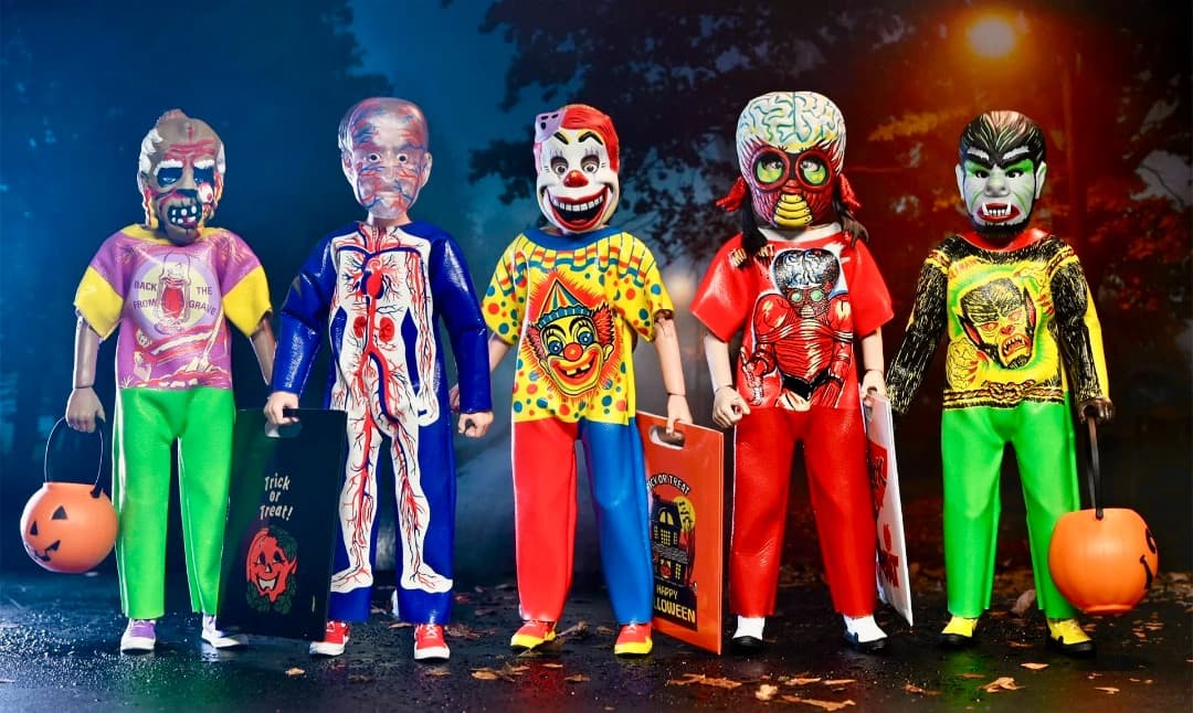 ベンクーパー ハロウィンキッズ メタルナミュータント ウルフマン他 ソフビ NECA Reveals New Ben Cooper Costume Action Figures with Wolfman