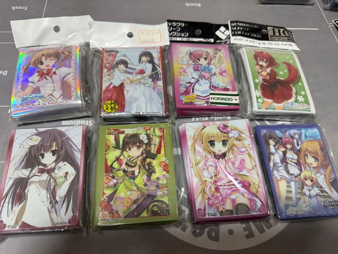 新品、未開封】キャラクタースリーブ 8点セット - メルカリ