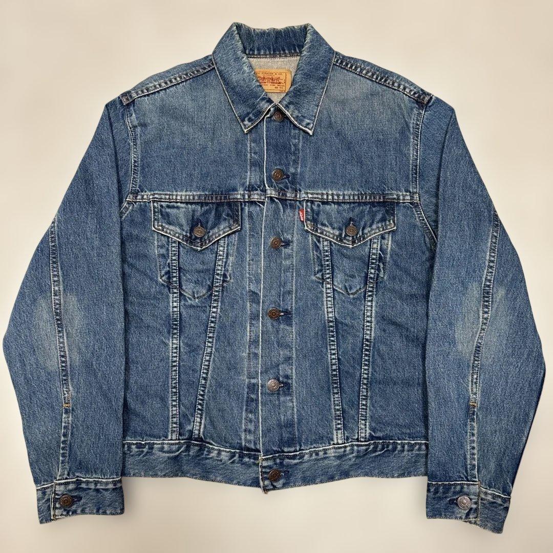 美品✨96年6月製 リーバイス 70505 デニムジャケットUSA製 40 Levi's - 90s リーバイス70505 Gジャン/デニムジャケット 40 USA製の
