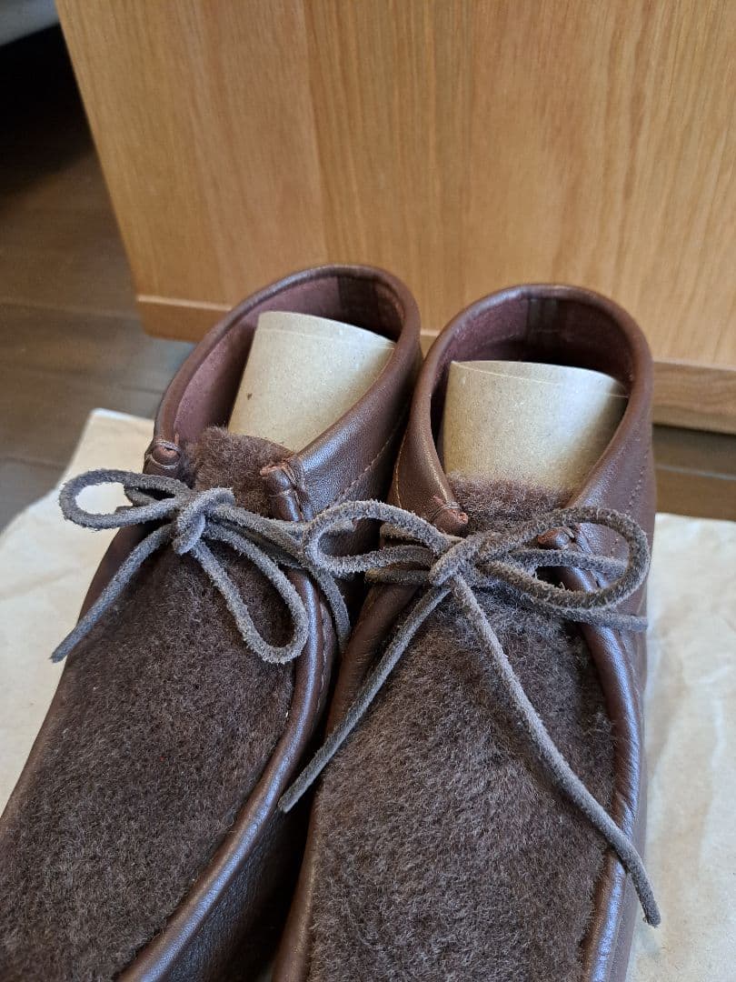 専用出品】HTS ハイカットワラビー ブーツ モカシン シープスキン