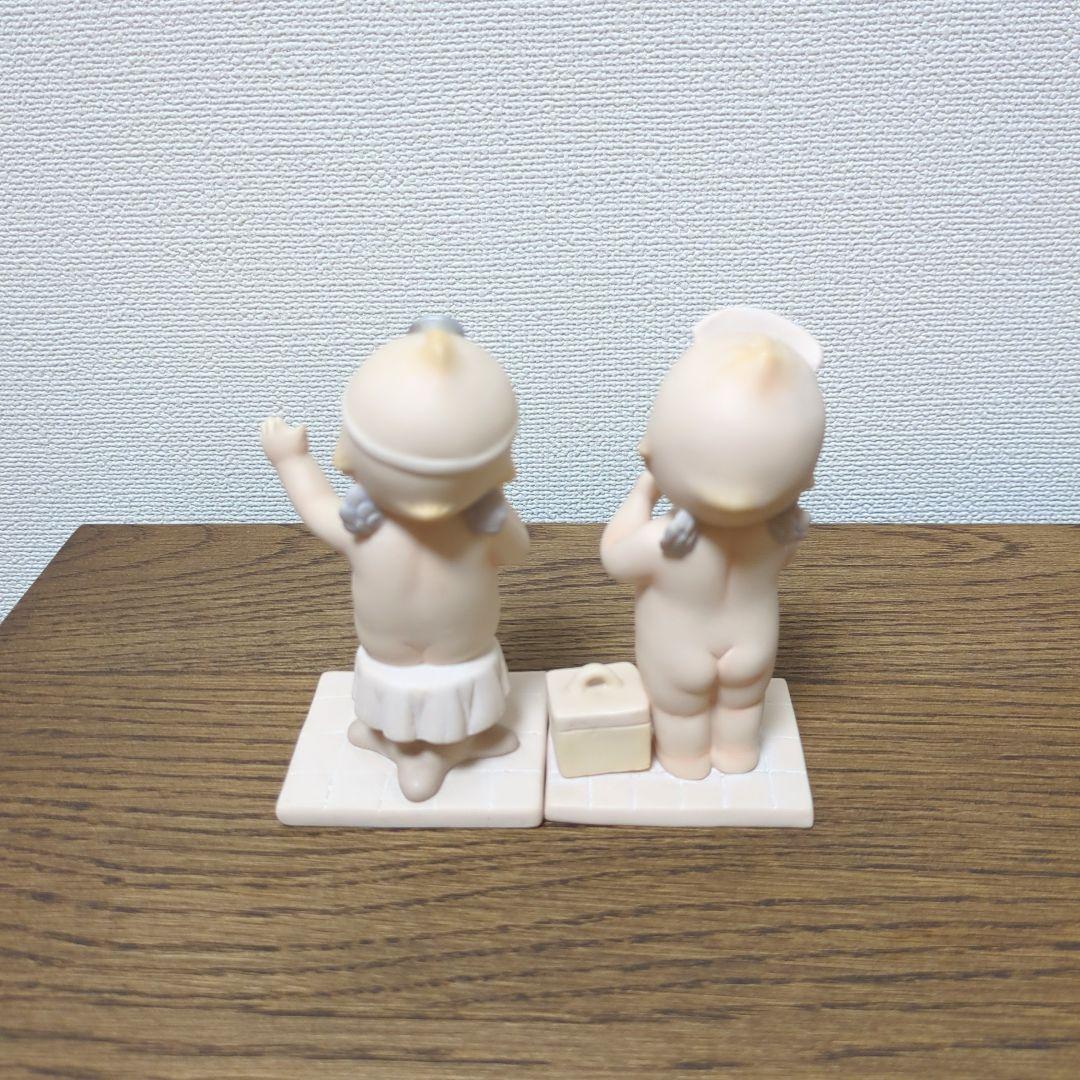 ローズオニールキューピー 加藤工芸 10体セット 陶器 置物 - メルカリ