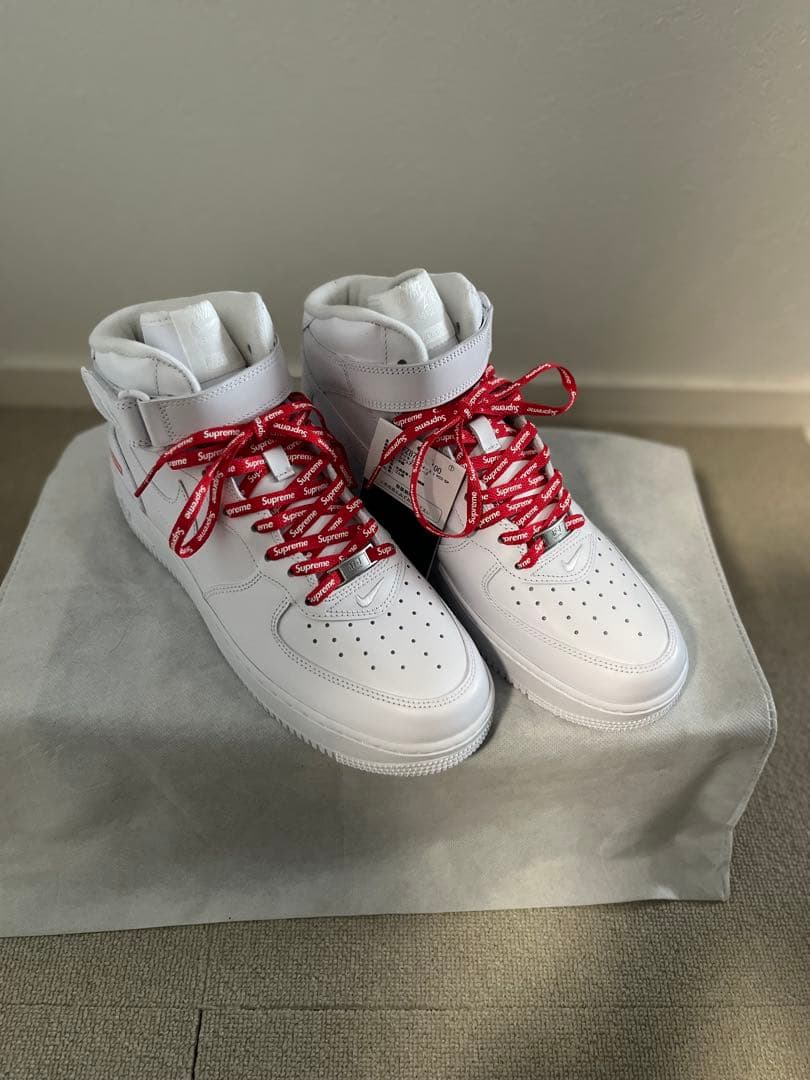 Supreme ×NIKE AIR FORCE 1 MID / 28cm / Supreme x Nike Air Force 1 Mid | SneakerNews.com