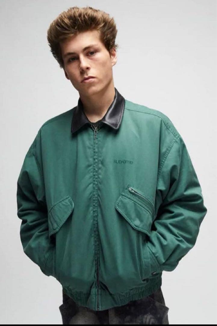 Supreme Leather Collar Utility Jacket - メルカリ