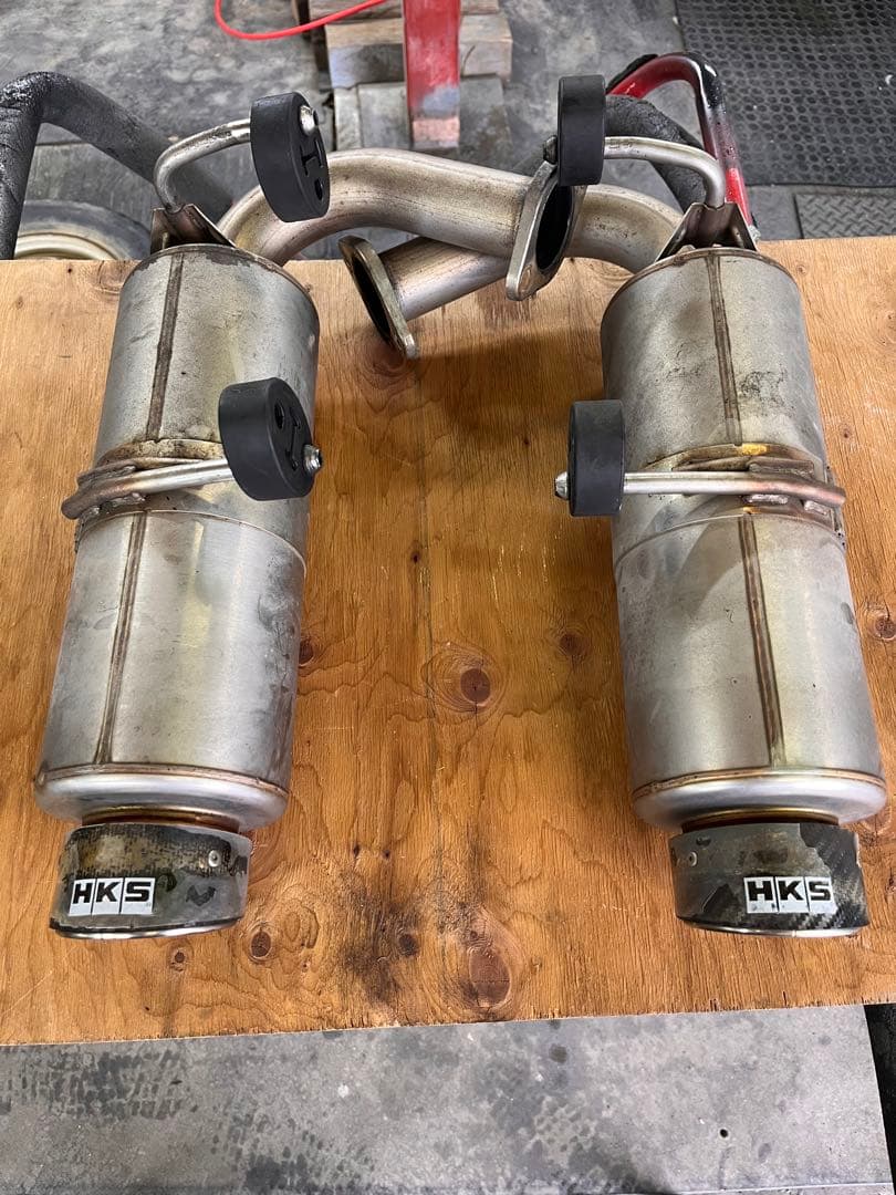 HKS ステンレス マフラー本体 2個セット 楽天市場】【当店全品P2倍以上！3/1 限定】HKS ハイパワースペックL II
