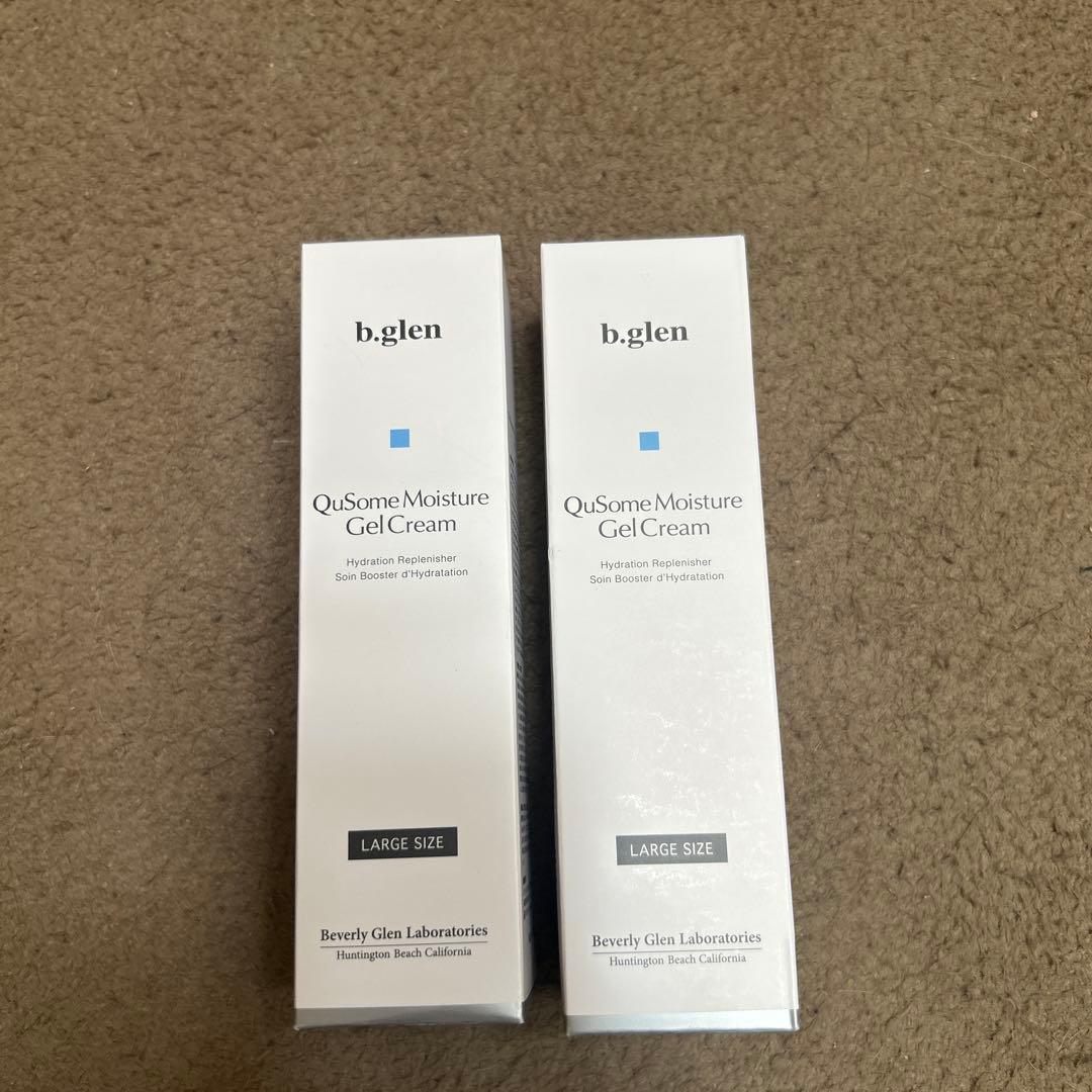 b.glen QuSome Moisture Gel ×2本　新品未開封 QuSomeモイスチャーゲルクリーム | スキンケア化粧品・サイエンス