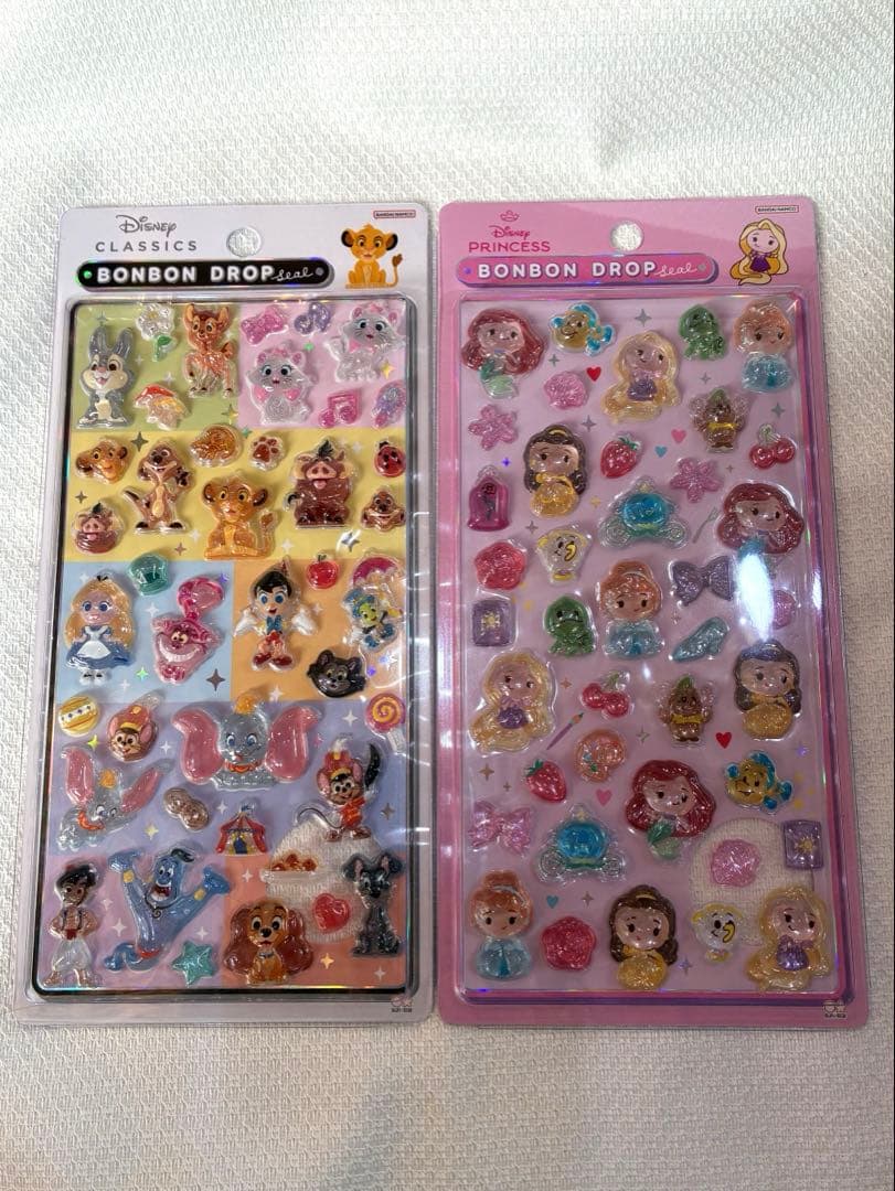ディズニー ボンボンドロップシール プリンセス クラシック 正規品 ボンボンドロップシール ディズニー プリンセス クラシック