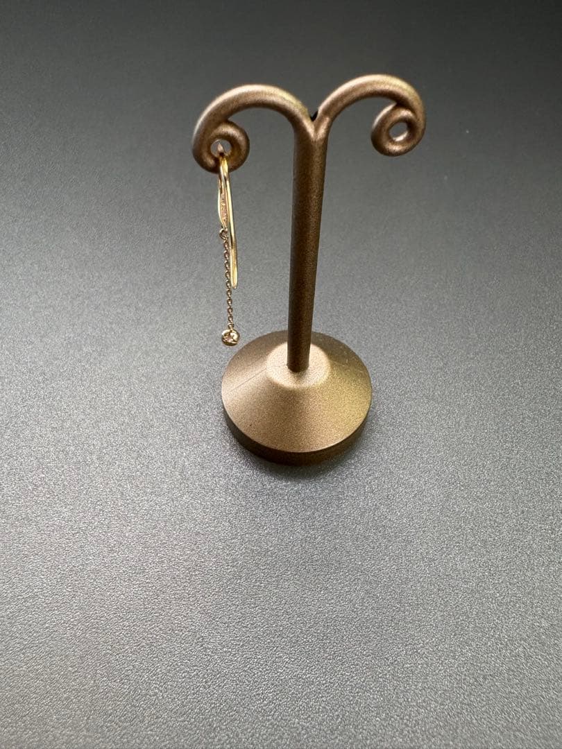 アクセサリー STAR JEWELRY K18 0.02ct pierce <No.825>