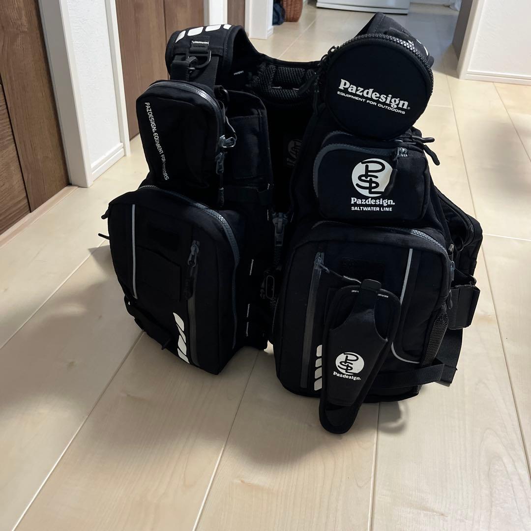 Pazdesign Saltwater Line フィッシングベスト Pazdesign Saltwater Line フィッシングベスト - メルカリ