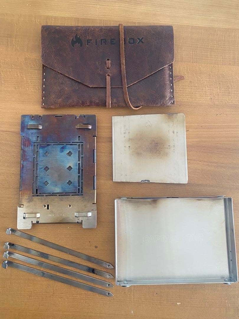 FIREBOX(ファイヤーボックス) G2 ストーブ　レザーケース付き Amazon.co.jp: Firebox (ファイヤーボックス) G2 ブッシュクラフト