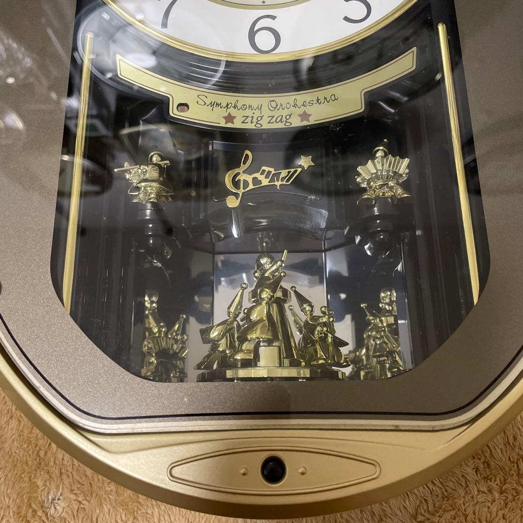 最安値⭐︎完動品】 SEIKO zigzag からくり時計 AM626N - メルカリ