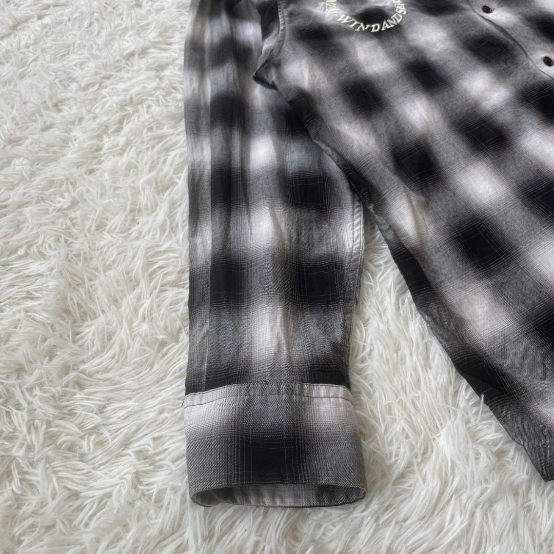 ✨希少✨WIND AND SEA 3周年記念 オンブレチェック シャツ 限定 - メルカリ