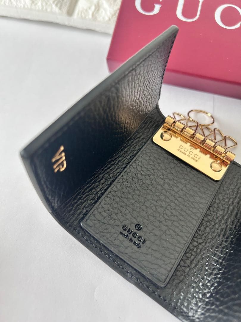 GUCCI グッチ GGパターン 6連キーケース GGマーモント スプリーム