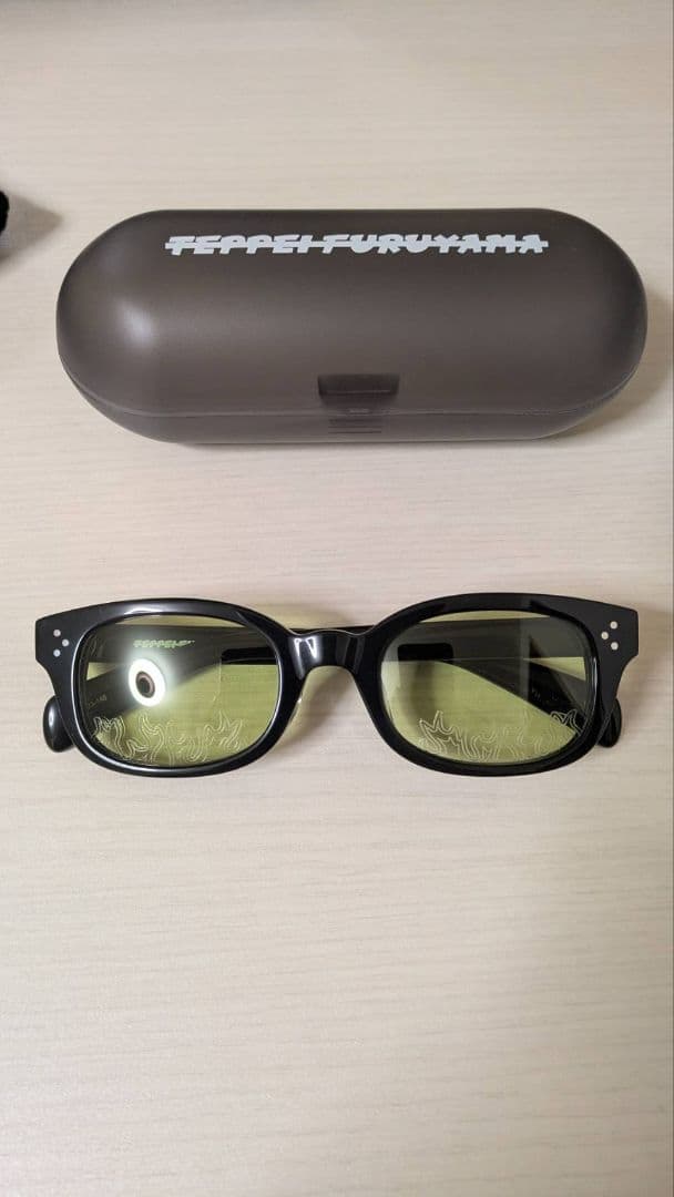 TEPPEI-FURUYAMA サングラス フレイムパターンレンズ TEPPEI FURUYAMA 】FIRE SUNGLASS サングラス クリア | AV