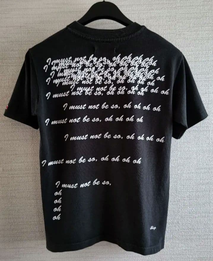 超幻級】1996 初期 赤タグ NUMBER(N)INE Tシャツハンガー付き - メルカリ