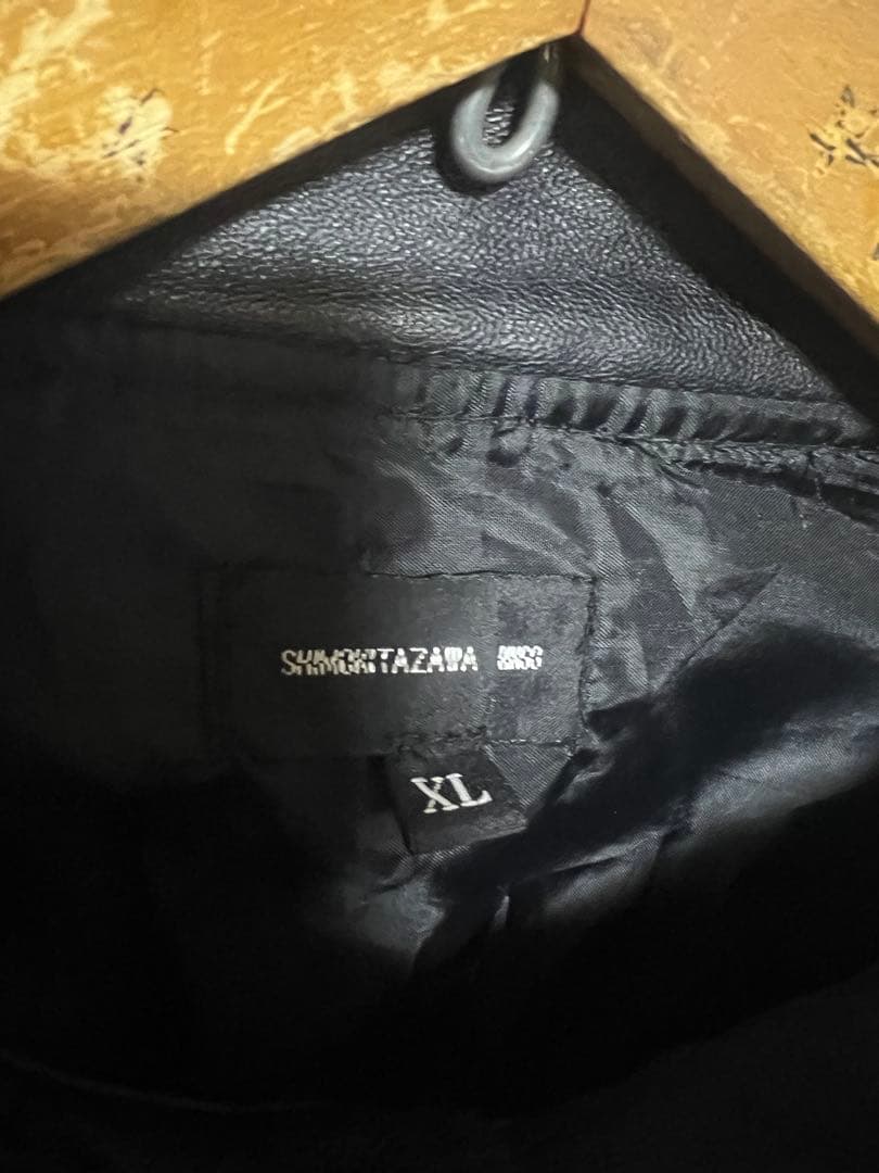 SHIMOKITAZAWA RINGO シングルライダース 本革 短丈 XL - メルカリ