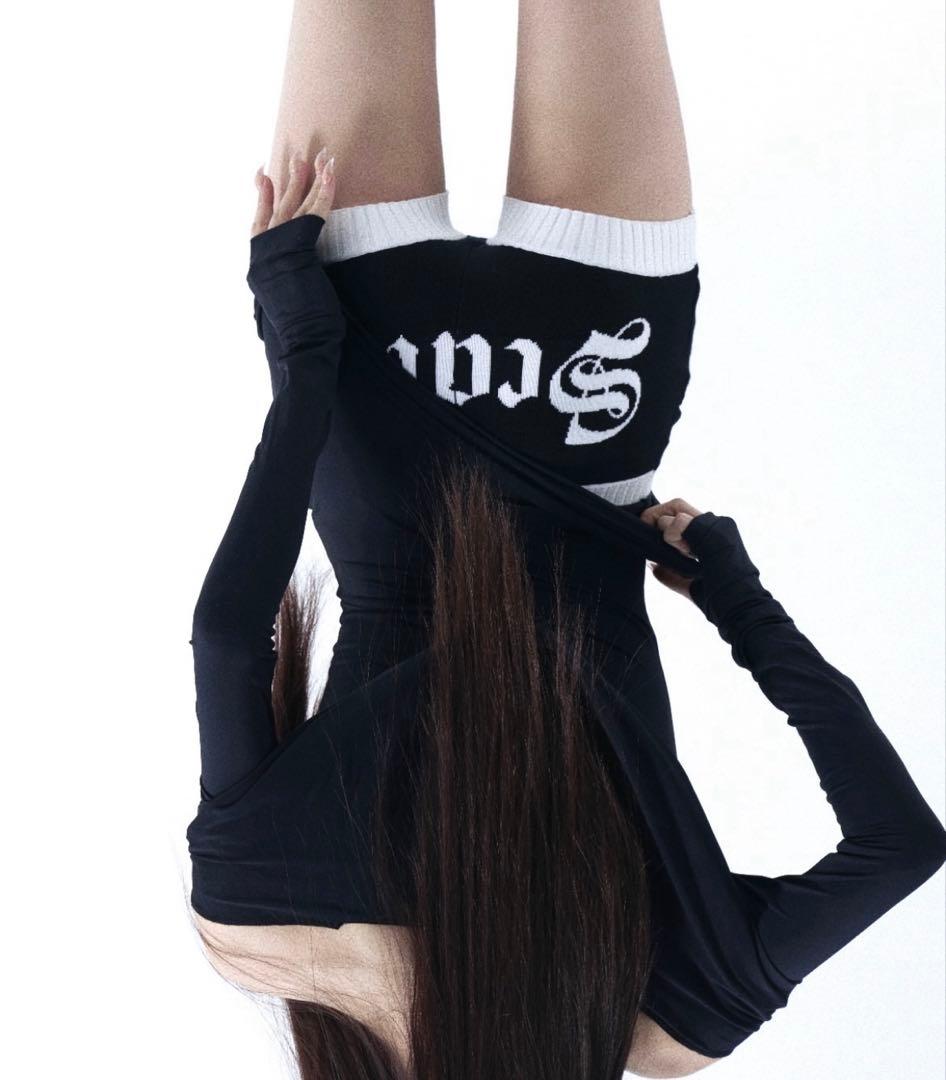 パンツ theredthread logoknitpantsmicro THEREDTHREAD / ザレッドスレッド】S logo knit pants micro