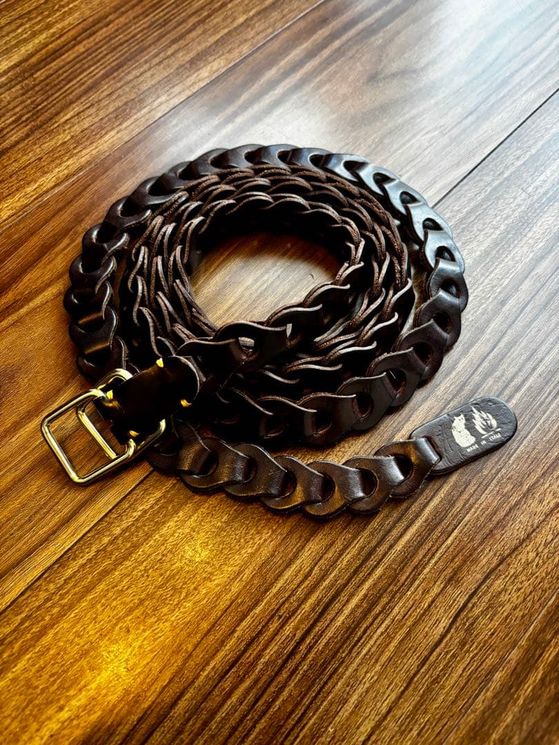 m’s braque × il micio バゲッタレザー フルハンドベルト m's braque × il micio バゲッタレザー フルハンドベルト m's braque