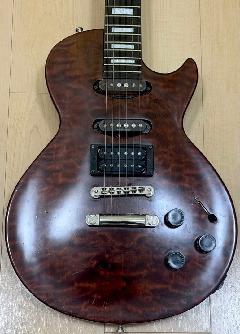 値下げ③／EDWARDS E-I-135QM／LUNA SEA／INORAN 希少 EDWARDS by ESP E-I-135QM LUNA SEA INORANモデルのマローネ廉価