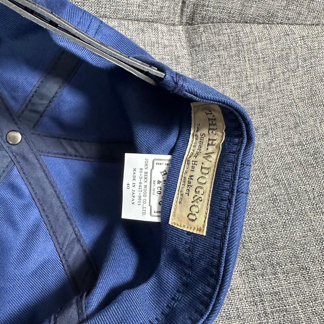 THE H.W.DOG&CO トラッカーキャップ（刺繍） アメカジ