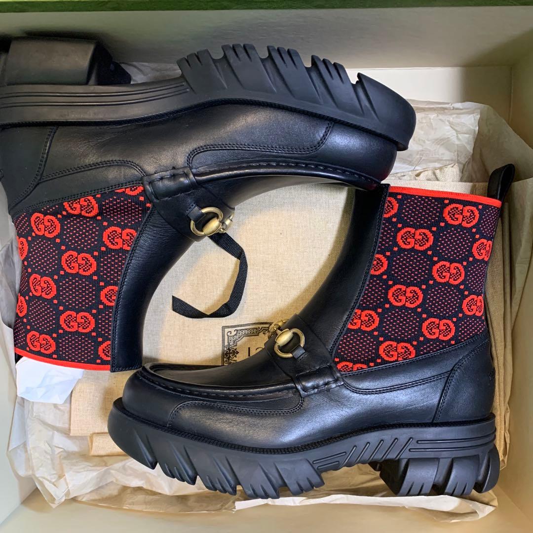 Gucci グッチ ホースビット GG ブーツ 7 - メルカリ