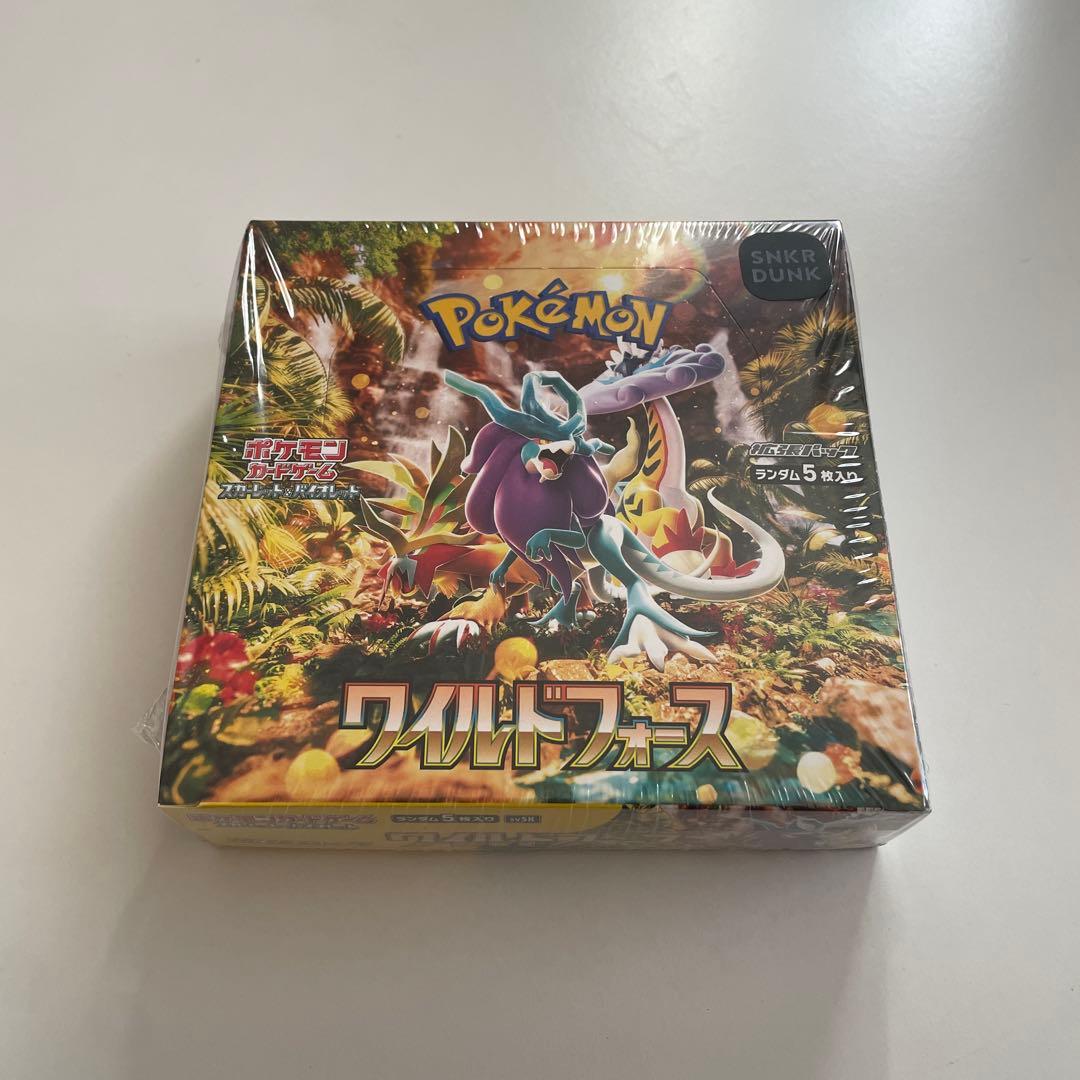 ポケモンカード ワイルドフォース BOX シュリンク付き 未開封 - メルカリ
