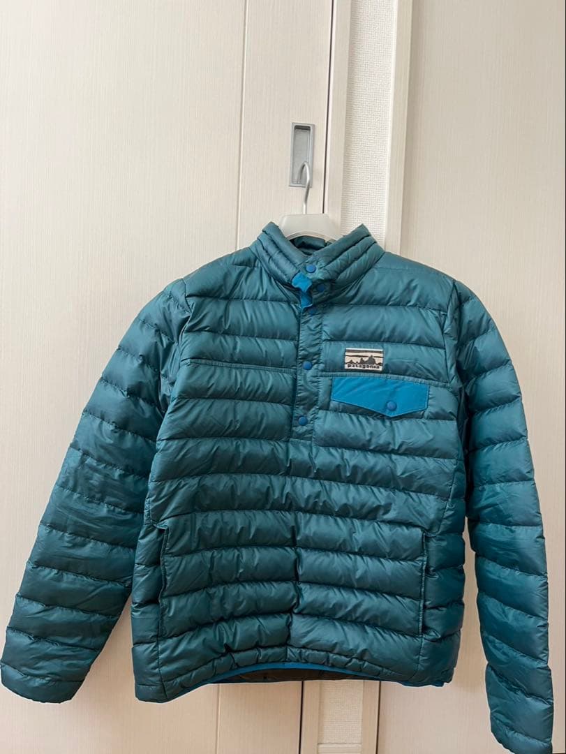 限定 美品 patagonia パタゴニア ダウン スナップT プルオーバー