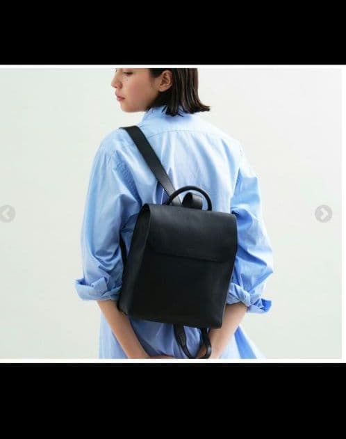 genten ミネルヴァ コンパクトリュック(ブラック) ランドセル 牛革