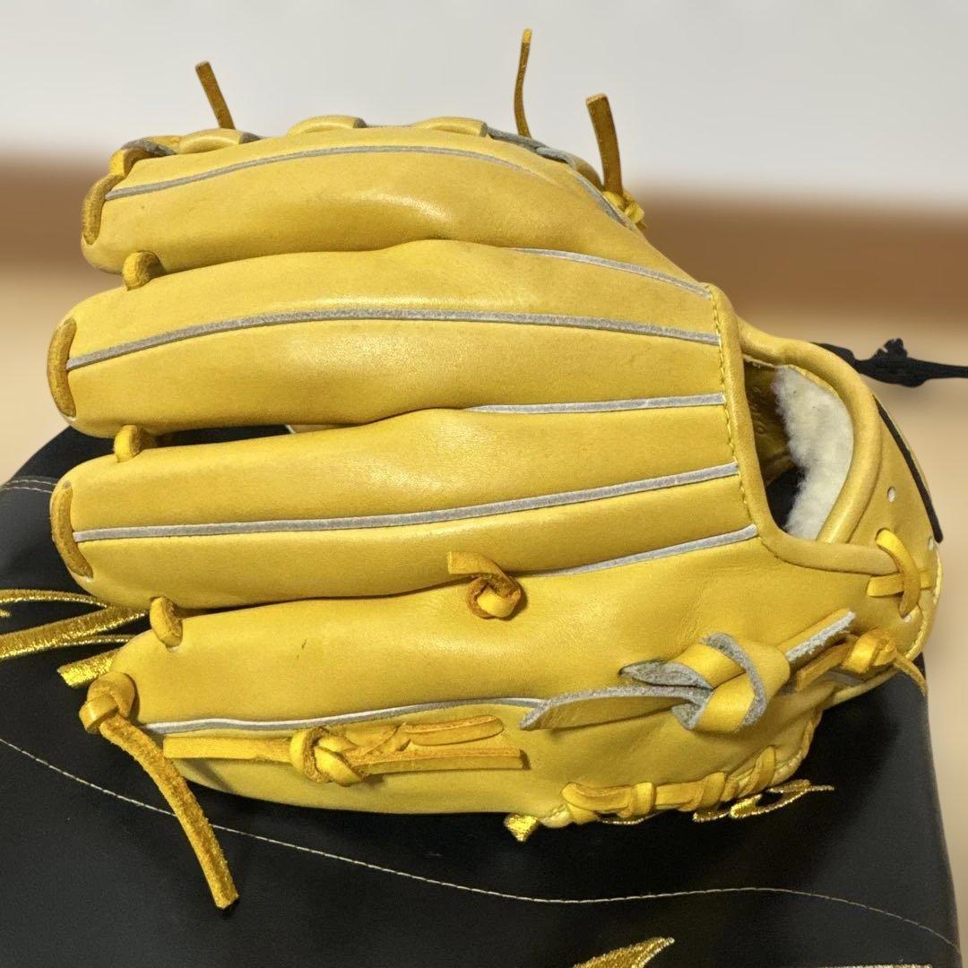 美品】右投用 ミズノプロ グローブ 復刻版 Mラベル 軟式用 - メルカリ