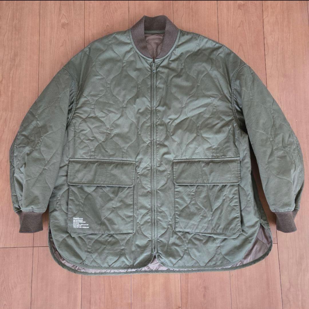 パ*ス様 FreshService キルティングボンバー オリーブグリーン FreshService QUILTED BOMBER – Chum!
