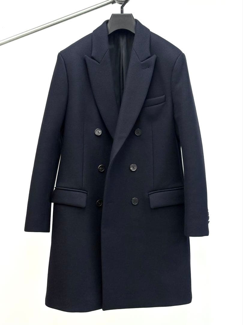 Ami Paris ダブルブレスト チェスターコート 48 ピークドラペル Ami Paris ダブルブレスト チェスターコート 48 ピークドラペル - メルカリ