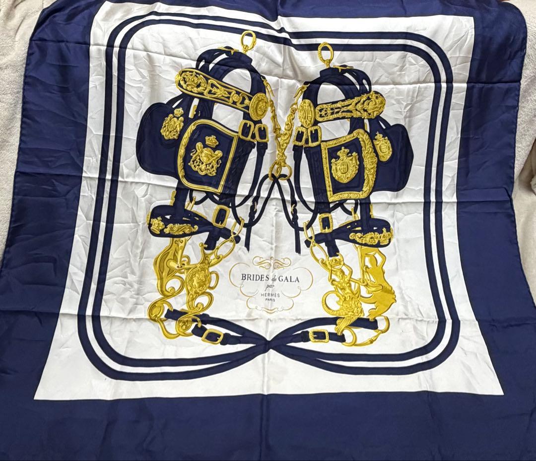 HERMES Brides & Gala シルクスカーフ 90cm shopbring_4025d060017