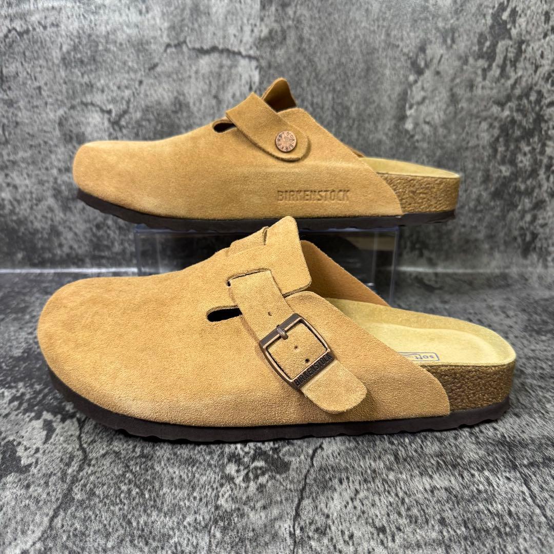 【試着程度】ビルケンシュトック ボストン サボサンダル 38 24.5cm