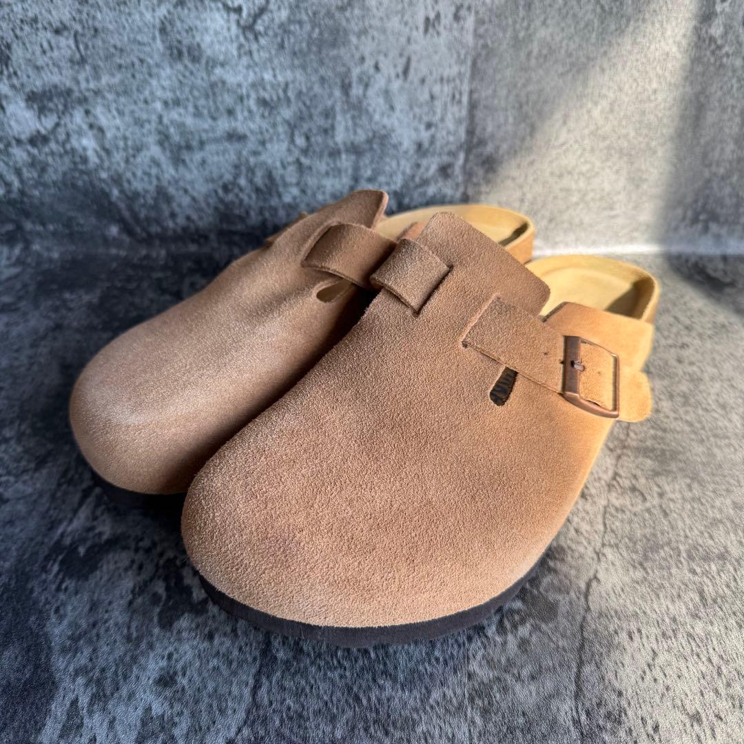 【試着程度】ビルケンシュトック ボストン サボサンダル 38 24.5cm