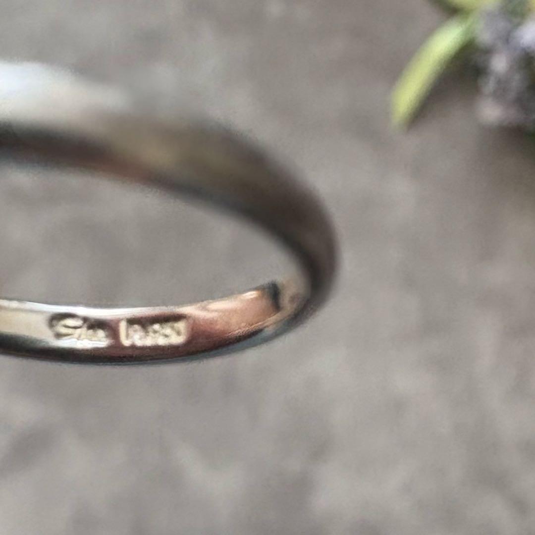 ダイヤモンド　リング　指輪　ジュエリー　9号　pt950 0.1ct