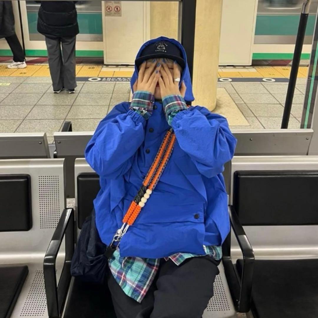 ☆USA製☆ L.L.Bean エルエルビーン アノラックパーカー ブルー