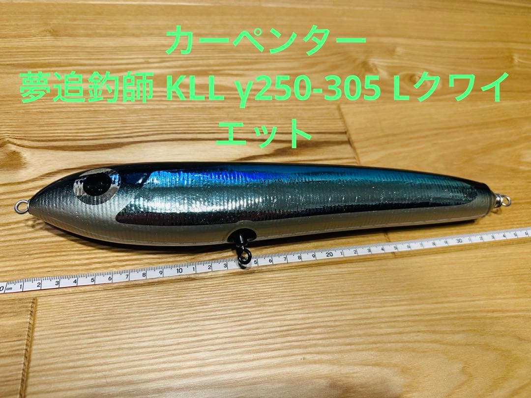 大値下げ！④カーペンター夢追釣師 KLL γ250-305 Lクワイエット Carpenter カーペンター KLL γ250 ガンマ250 H-type γ250-305 夢追釣師