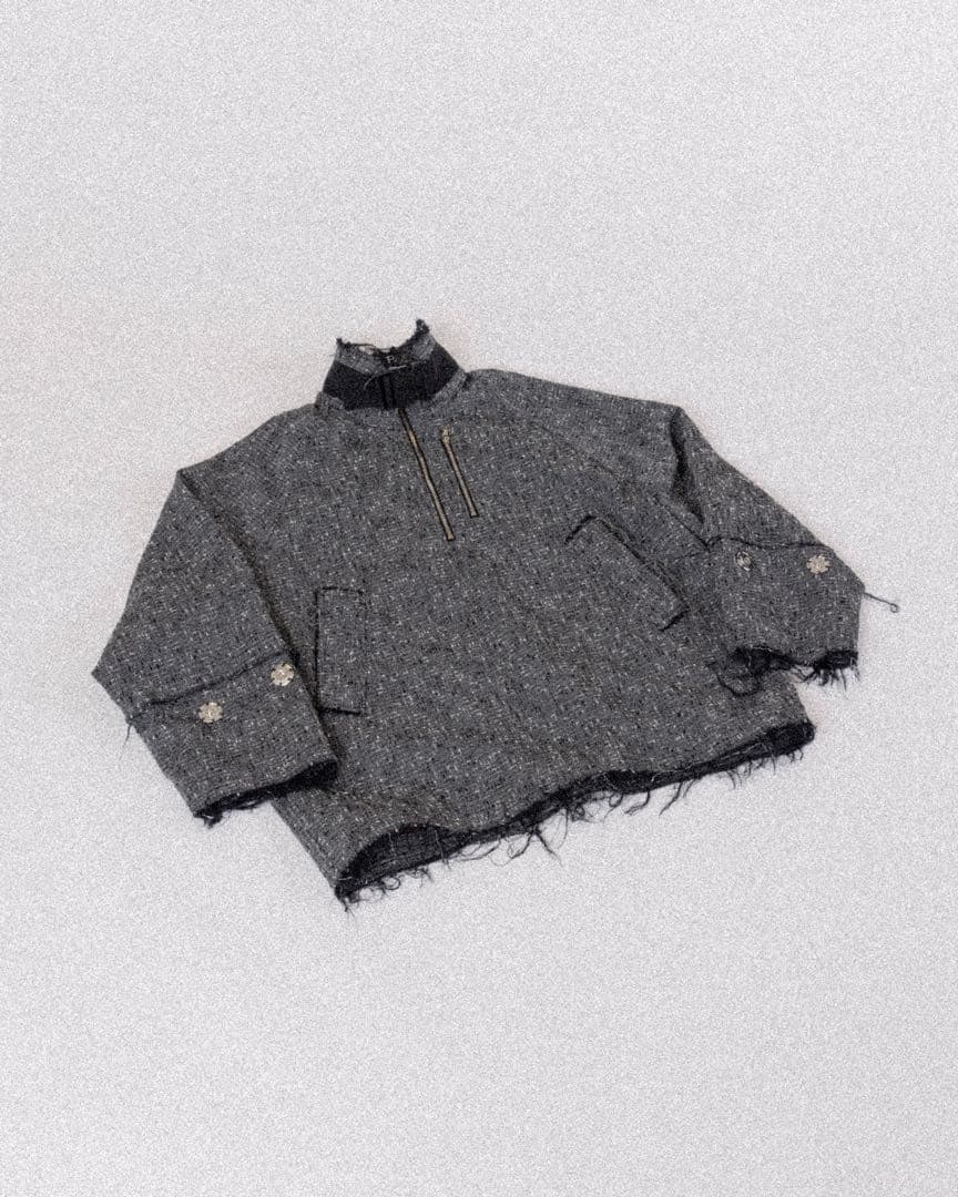 OUAT MIXED GRAY META SMOCK - メルカリ