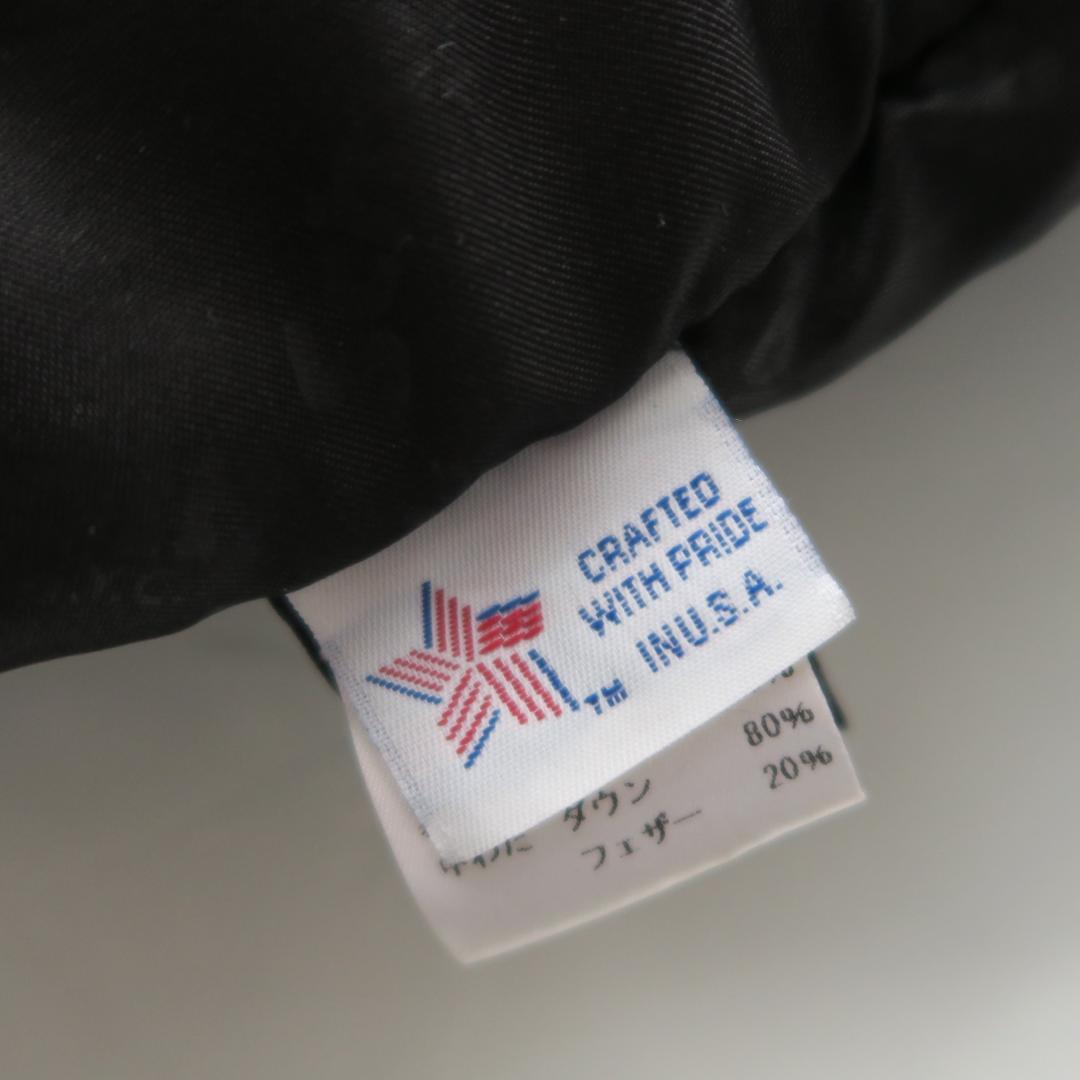 別注 Schott Ron Herman コンチョボタン ラムレザーダウンベスト