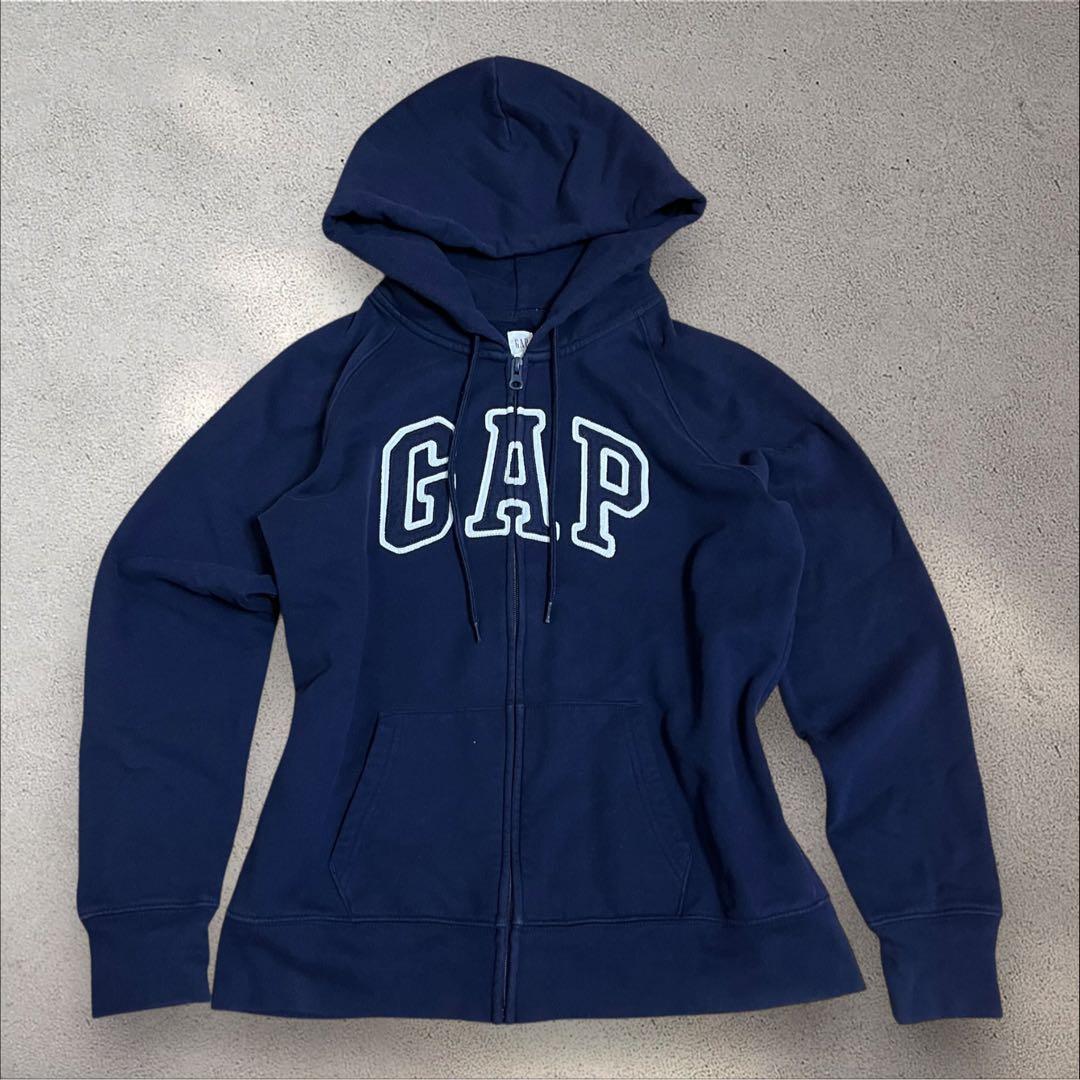 平成ギャル old GAP ジップパーカー archive グランジ y2k - メルカリ