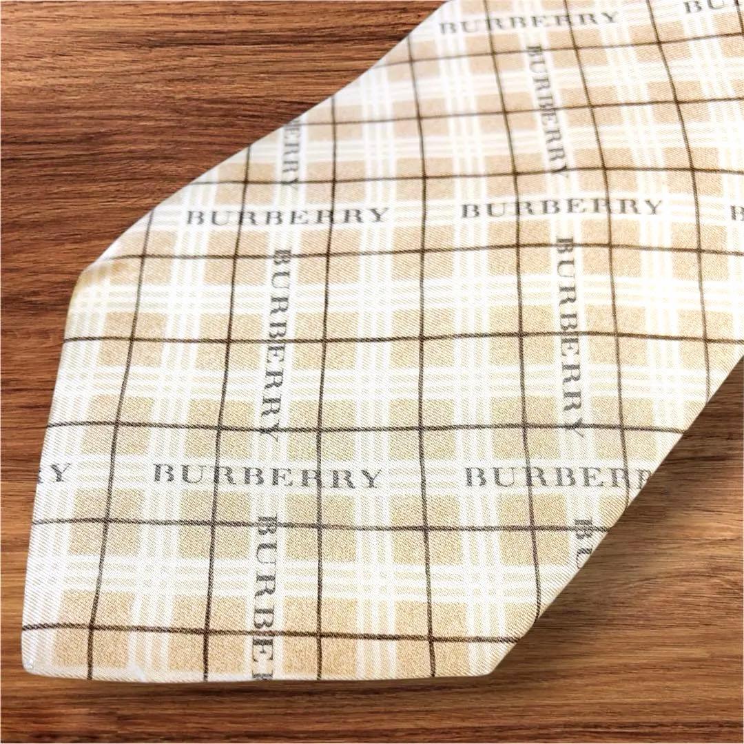 ✨極美品✨BURBERRYLONDON ネクタイノバチェック シルク イタリア製