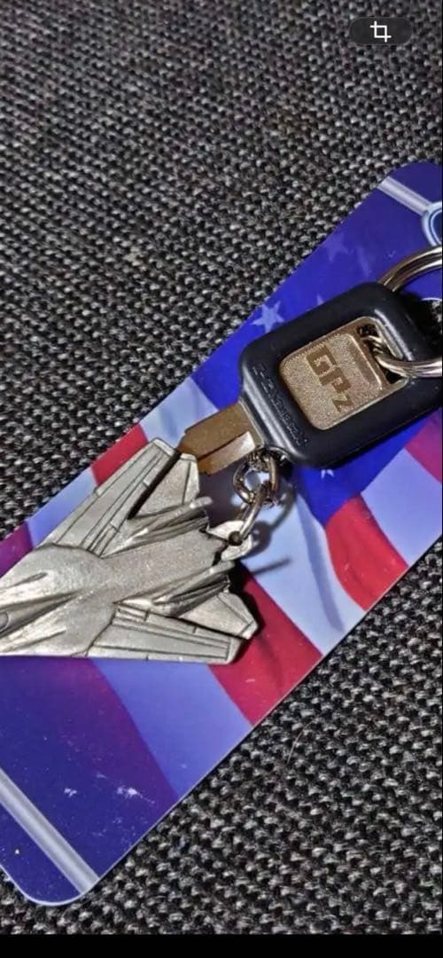 GPZトップガン　キーホルダー トップ☆ガン・マーベリック』再現‼️ | おばチュウの気まぐれ日記