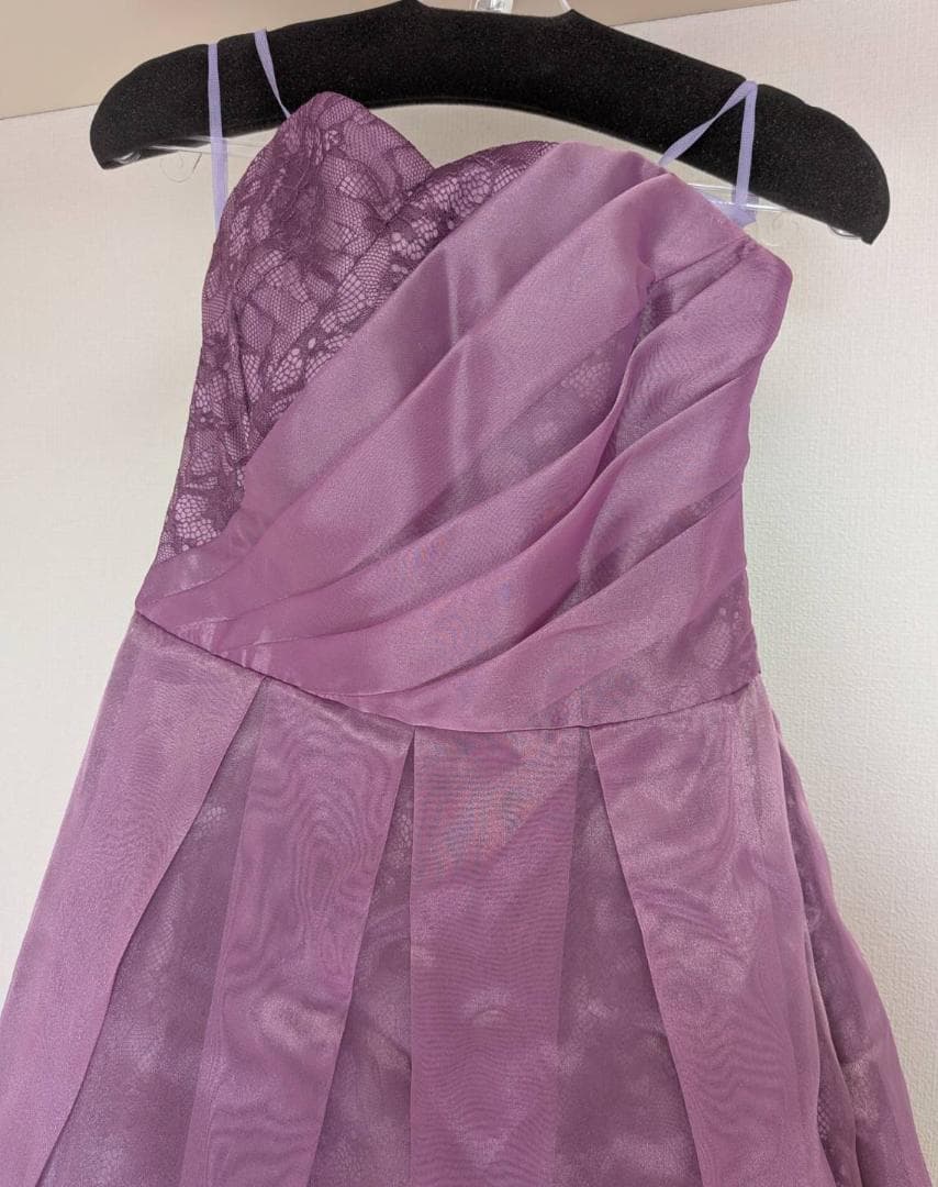 羽歌 AIMER エメ 演奏会 ステージドレス パープル ピンク 9号 ロング AIMER