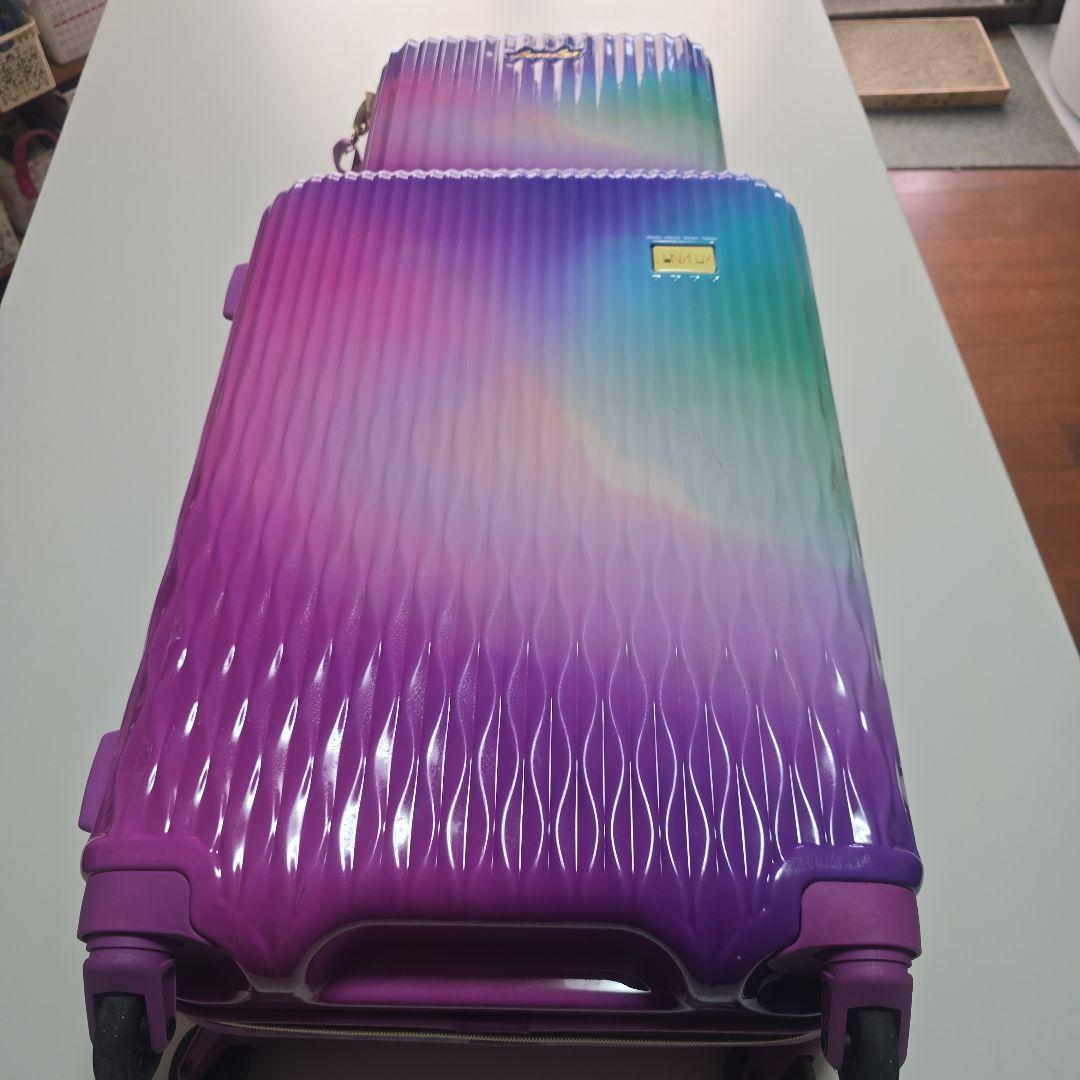 LUNALUX グラデーションキャリーケース 2個セット 楽天市場】LUNALUX グラデーションキャリーケース 抗菌 32?／シフレ