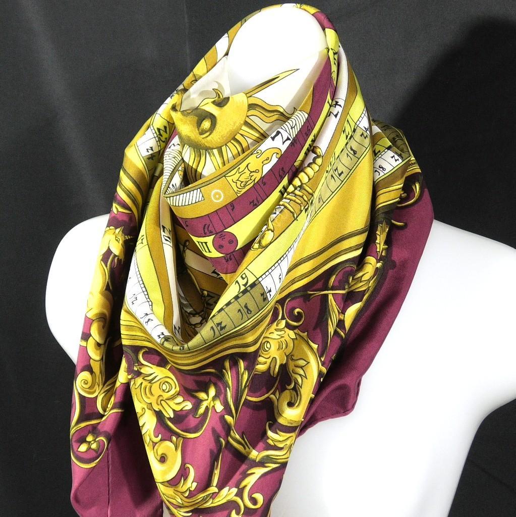 HERMES エルメス 大判スカーフ カレ90 D427 - メルカリ