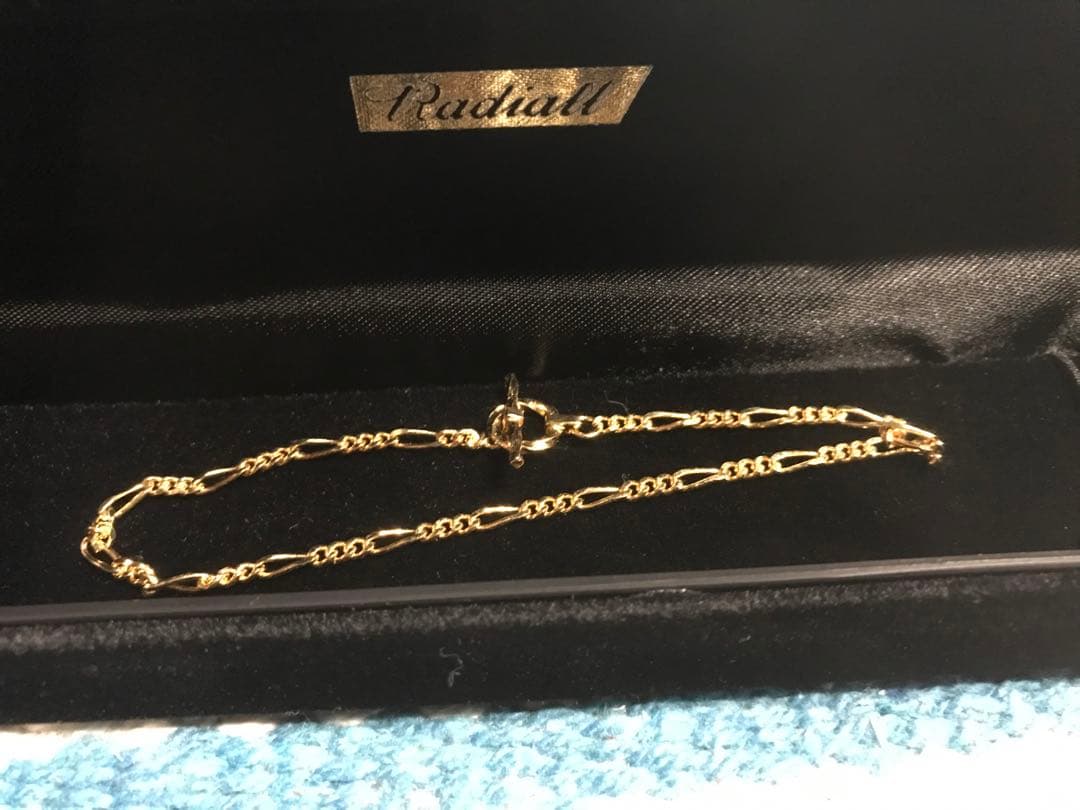 最終値下げ　radiall ブレスレット　開封のみ　箱つき 極太 B系ブレスレット シルバー マイアミキューバンリンク 喜平