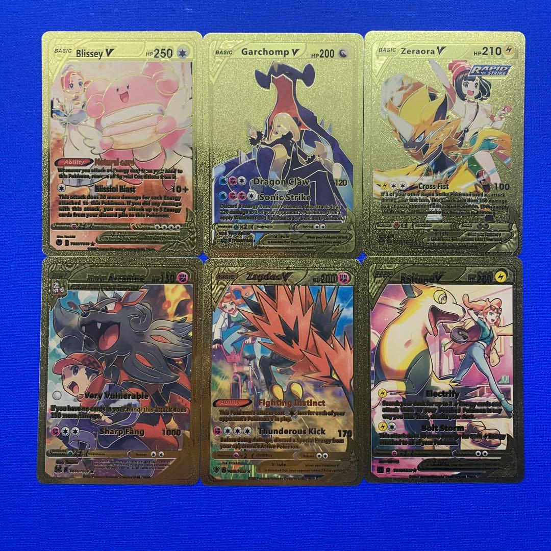 ポケモンカード 海外版ゴールドカード 海外製品 コレクション用 - メルカリ
