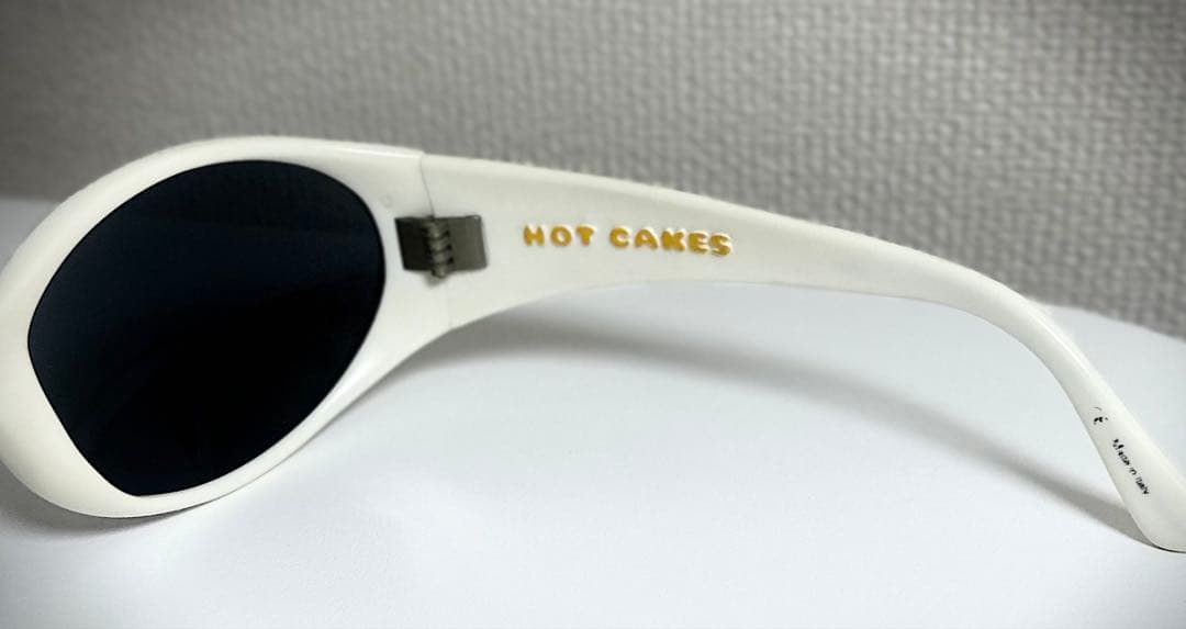 美品 アーネット ミラーレンズ ホットケーキ 白×黒 リンガー HOTCAKES