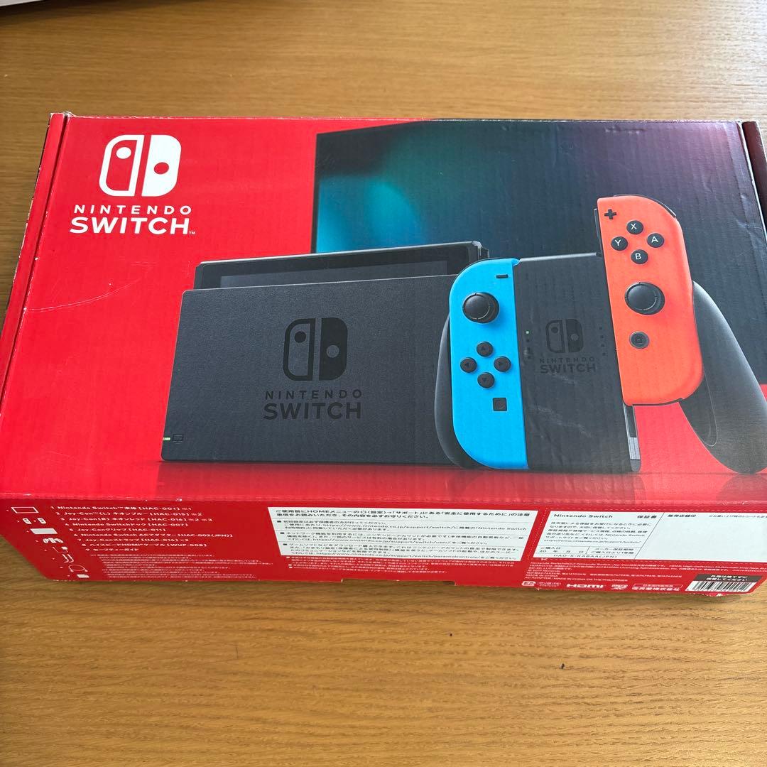 Nintendo Switch 本体＋joy con 4本 任天堂 純正品 Joy-Con (L) ネオングリーン/ (R) ネオンピンク