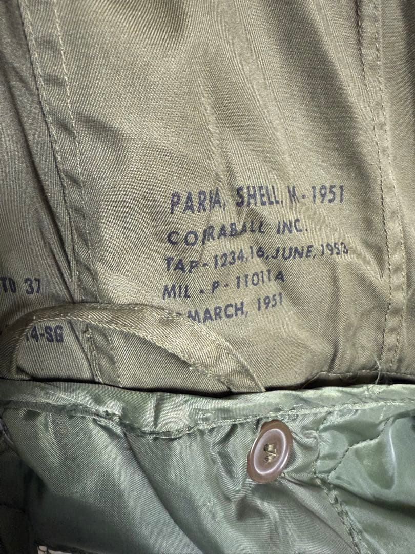 美品！M51 COBRABALL社オリーブグリーン モッズコートSMALL