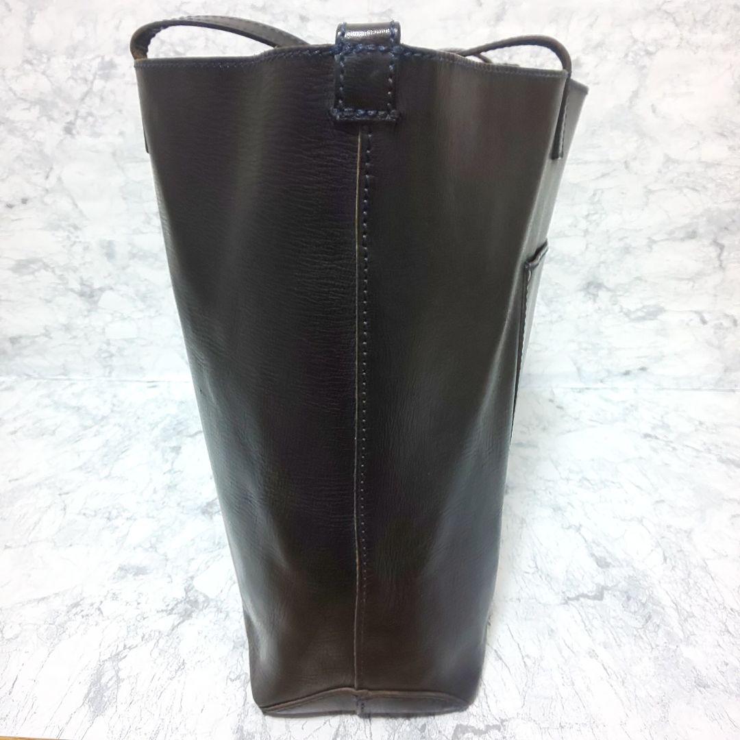 廃盤品 Felisi ラージトートバッグ 13-37 イタリアンレザー ブラック